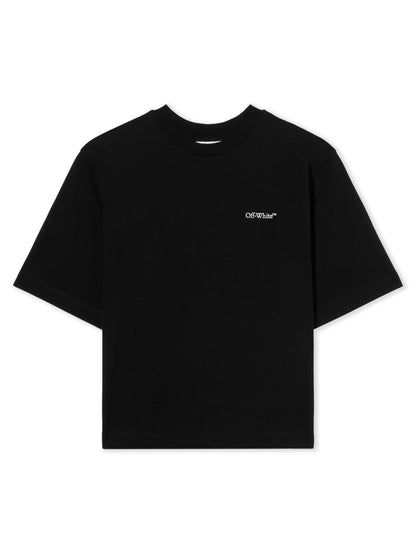 Off-White Scribble Diag Boxy Tshirt Black