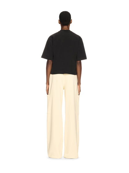 Off-White Black Bookish Roses Boxy Tshirt