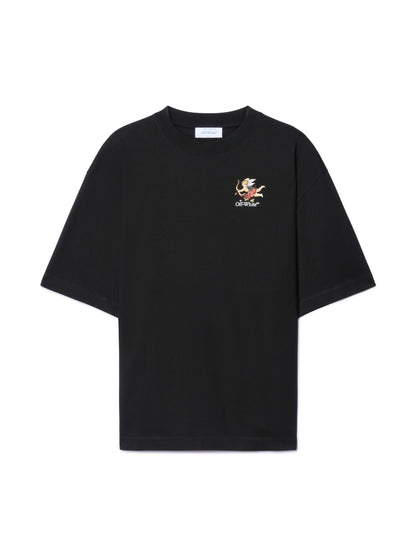 Off-White Fresco Bookish Skate Tee Black