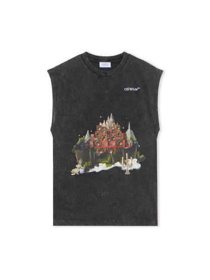 Off-White Landscape Arrow Tank Top Black