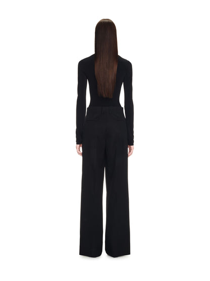 Off-White Off Stamp Sec Skin Ls Crew Black