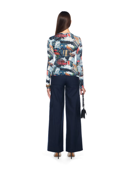Off-White World Paint Second Skin Crew