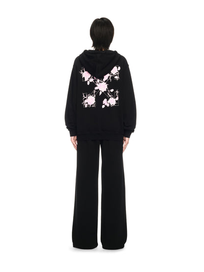 Off-White Roses Arrows Regular Hoodie Black