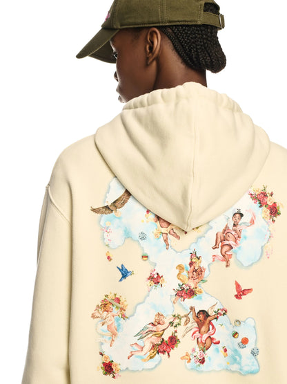 Off-White Cloud Arrow Regular Hoodie Neutrals