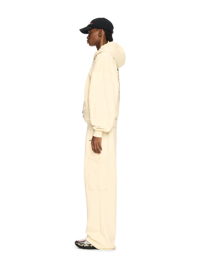 Off-White Embr Rose Valley Over Hoodie Neutrals