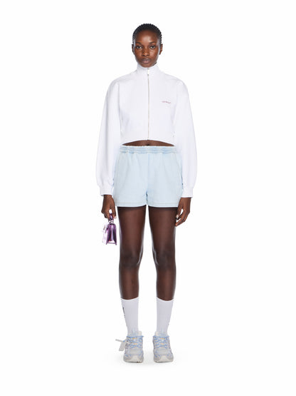 Off-White Water Arrow Crop Zipup Jacket