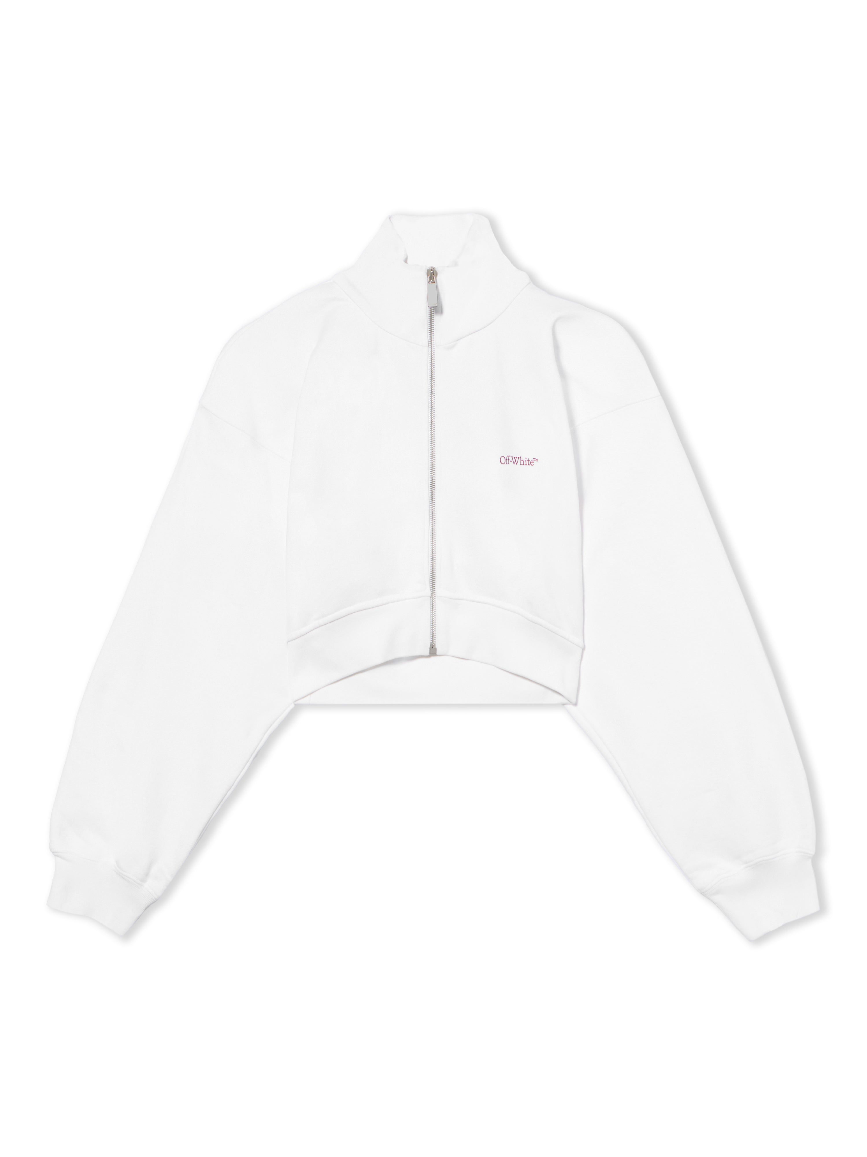 Off-White Water Arrow Crop Zipup Jacket