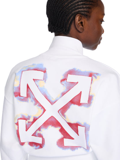 Off-White Water Arrow Crop Zipup Jacket
