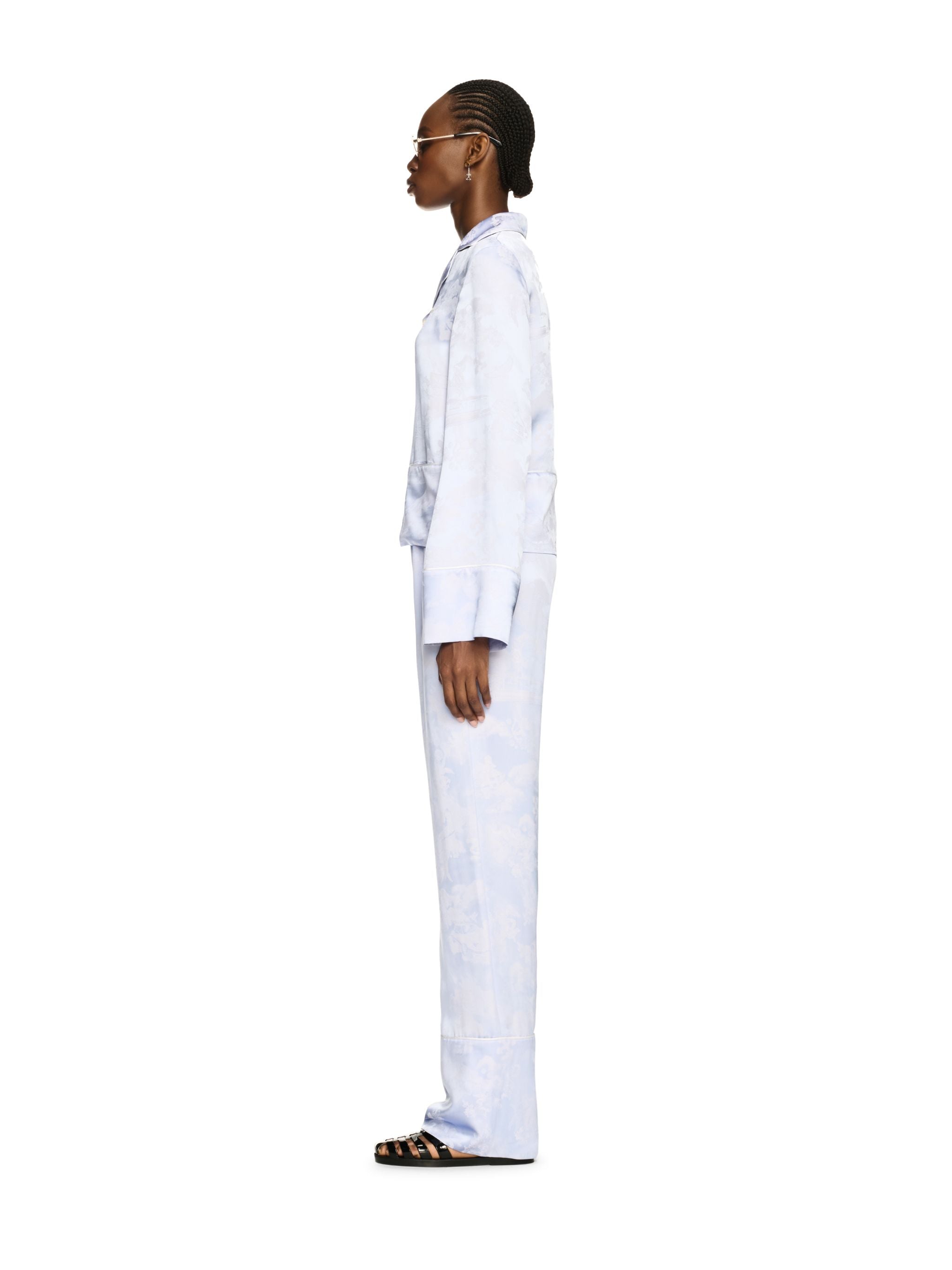 Off-White Fresco Jacq Vi Pajama Pants