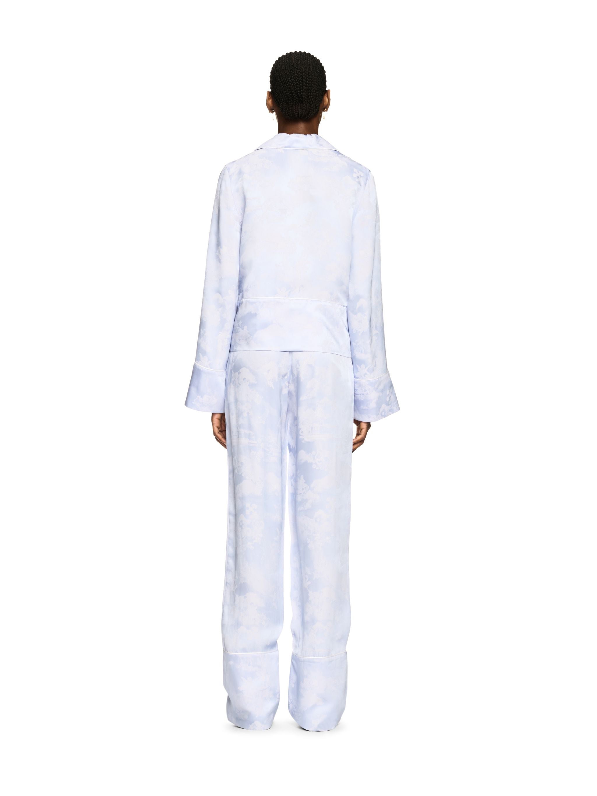 Off-White Fresco Jacq Vi Pajama Pants