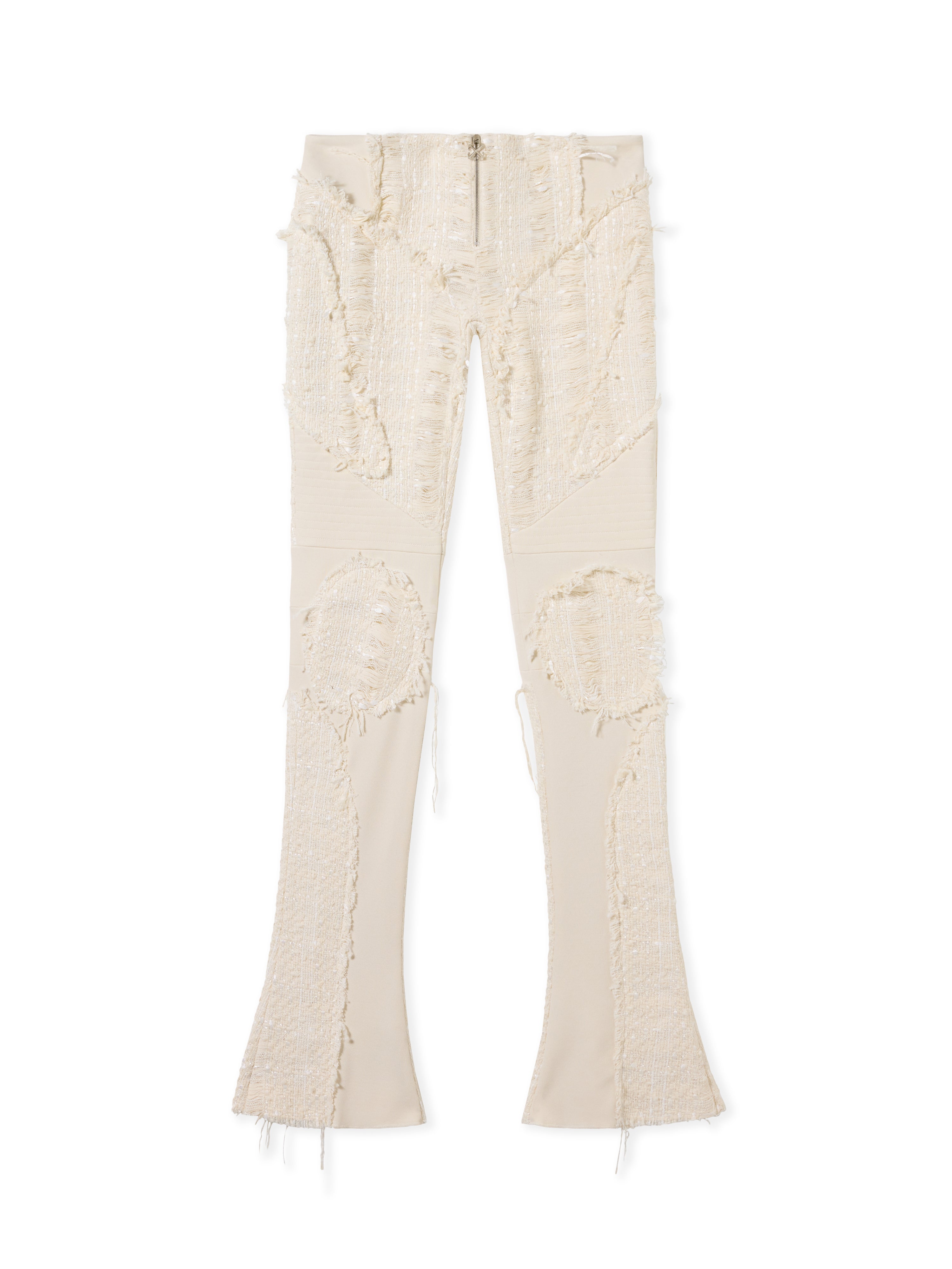 Off-White Tweed Slim Pants None