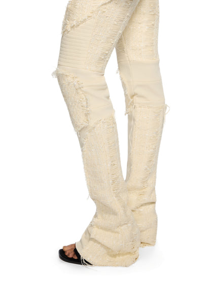 Off-White Tweed Slim Pants None