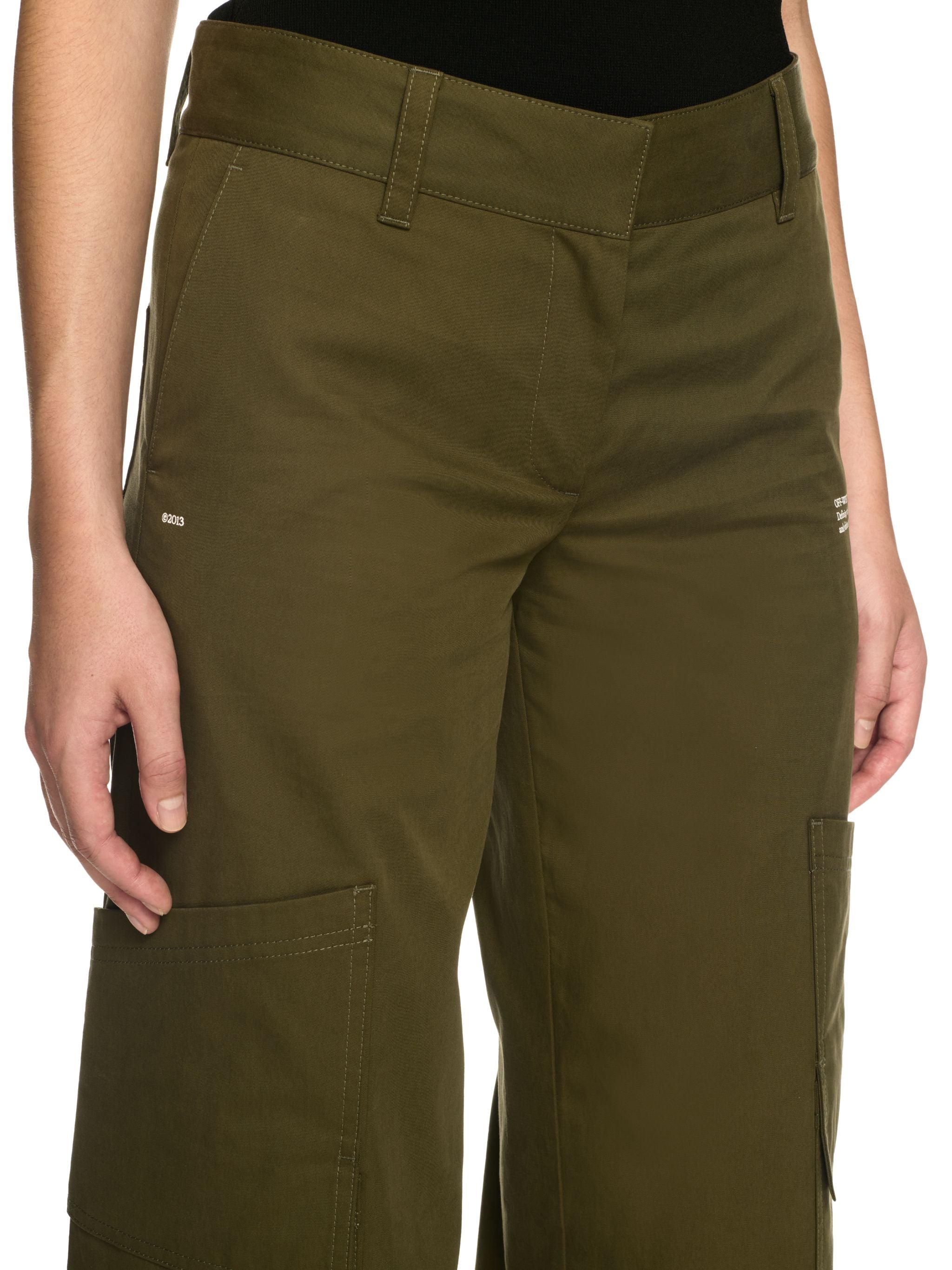 Off-White Co New Toybox Cargo Pants Green
