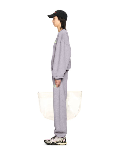 Off-White Gray Embroidered Ow Sweatpants Grey