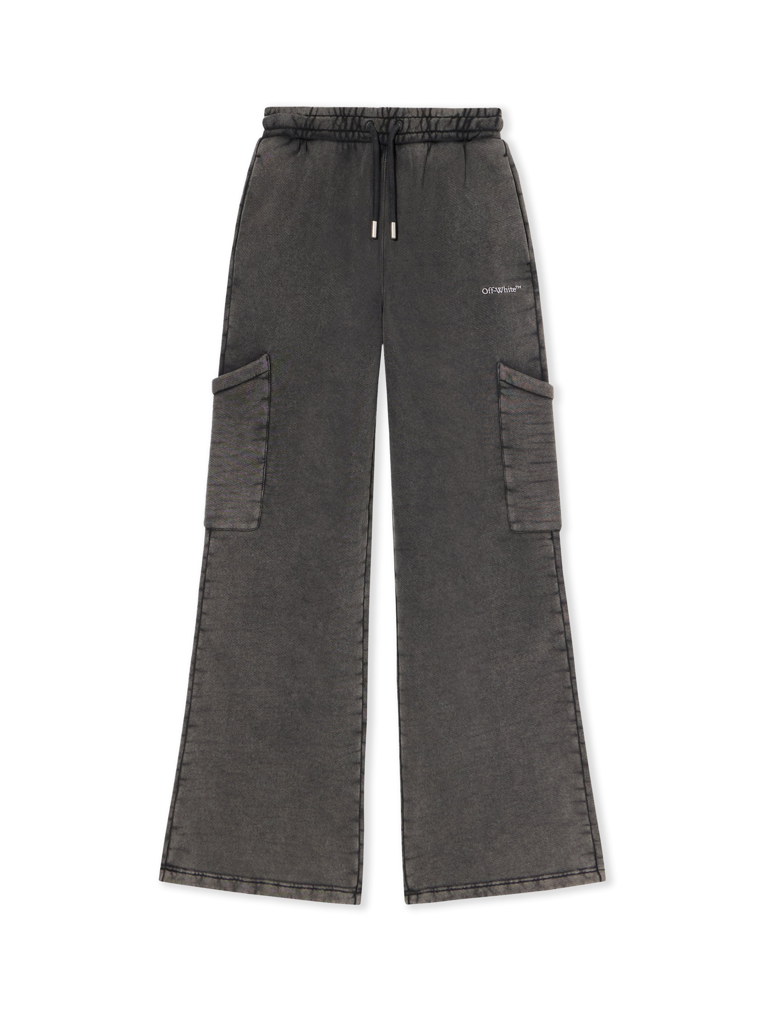 Off-White Bookish Cargo Sweatpants Black