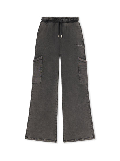 Off-White Bookish Cargo Sweatpants Black