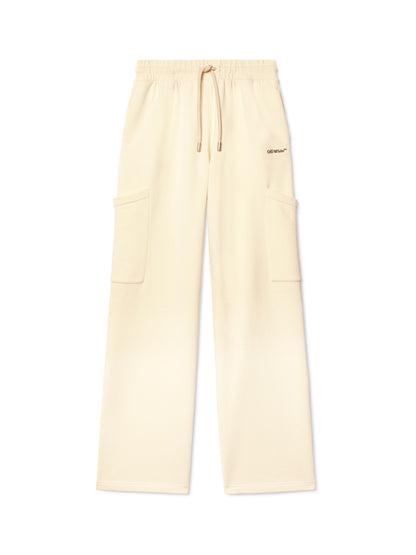 Off-White Bookish New Cargo Sweatpant Neutrals