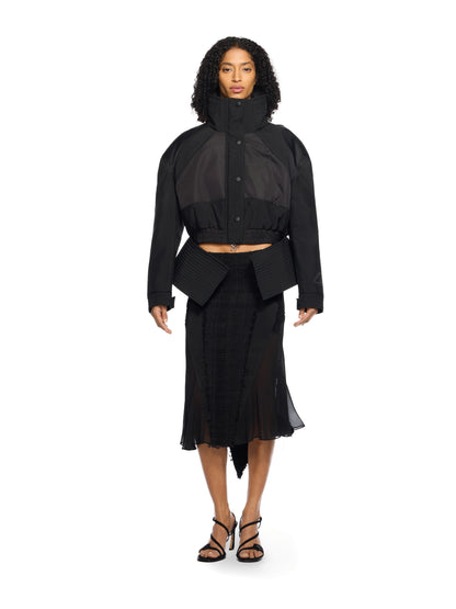 Off-White Tweed Star Skirt None