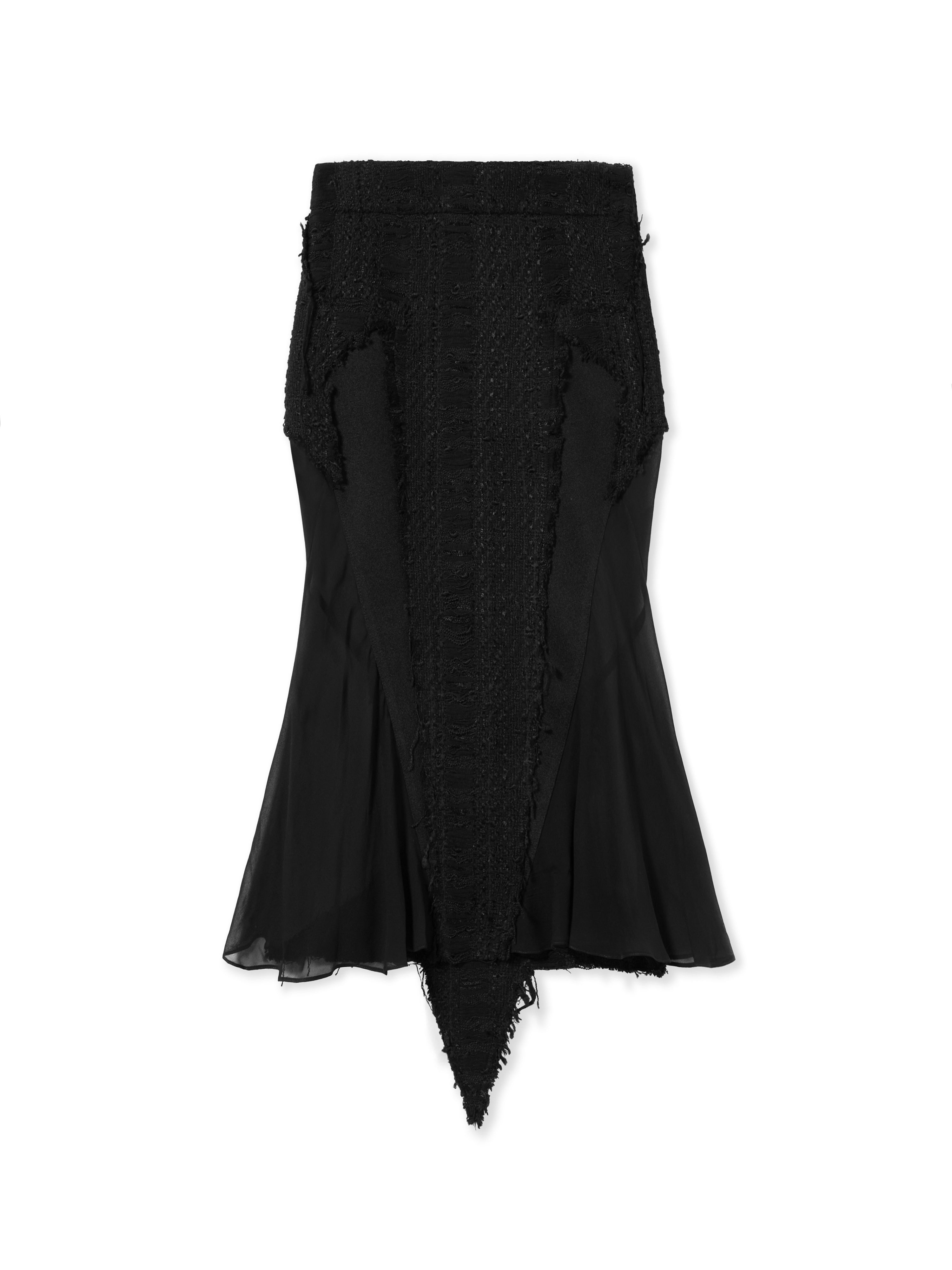 Off-White Tweed Star Skirt None