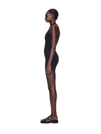 Off-White Sleek Rowing Dress Black