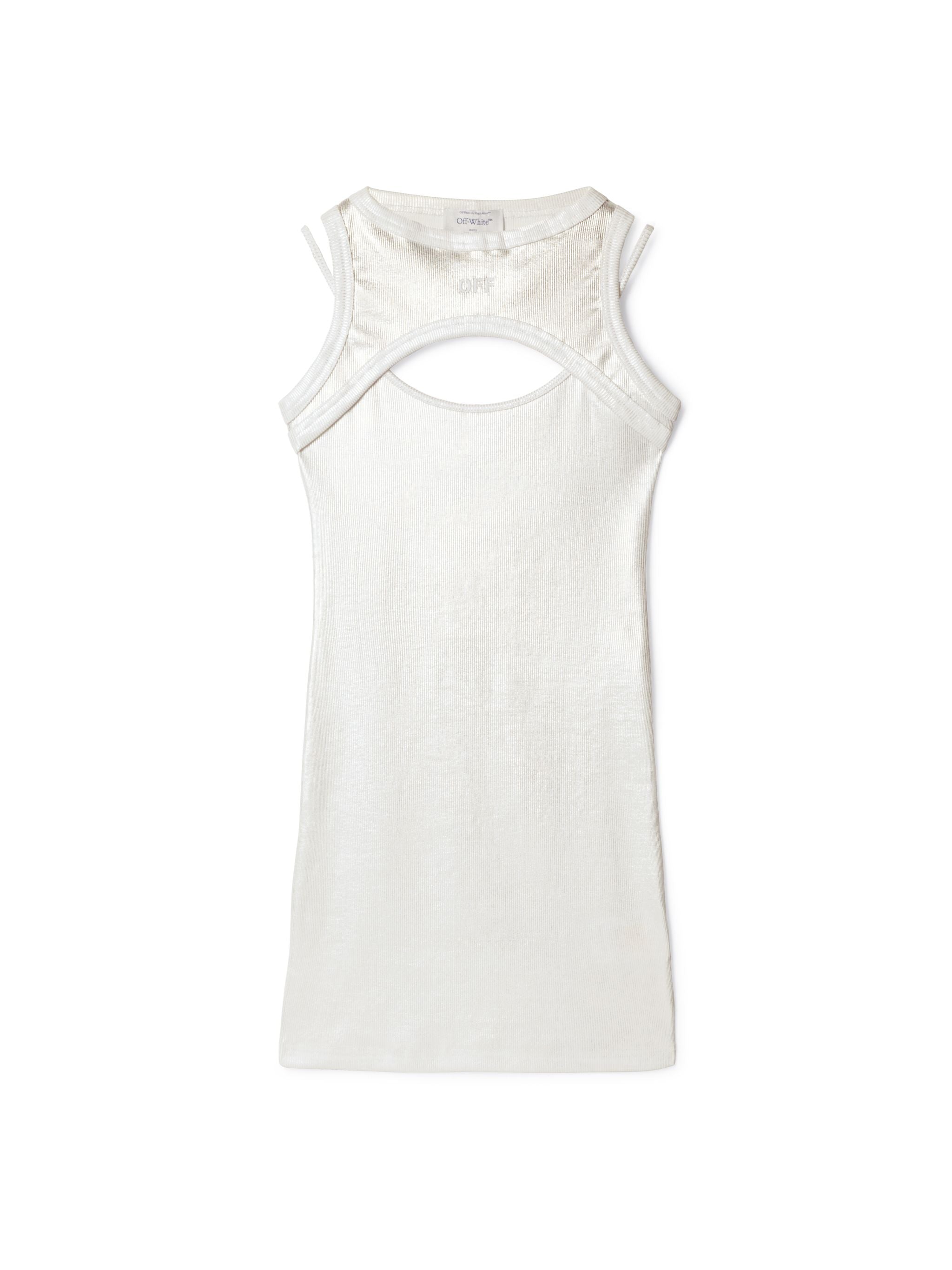 Off-White Off Coated Rib Cut Out Dre