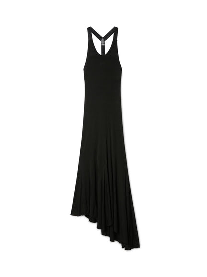 Off-White Light Rib Alla Dress Black