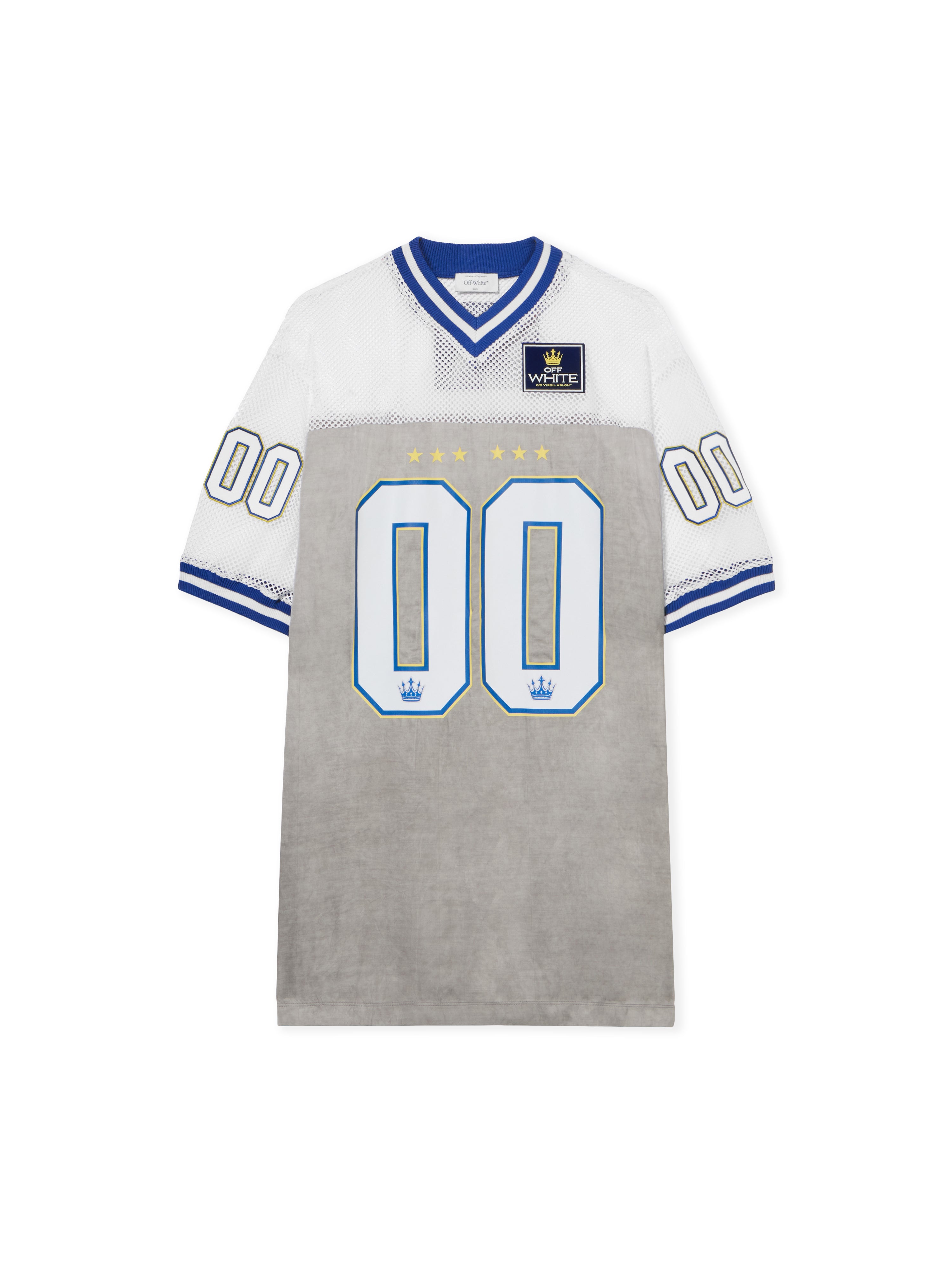 Off-White Dyed Vi Sat 00 Football Dress Grey