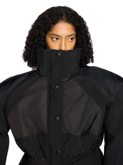 Off-White Race Peplum Bomber Jacket None