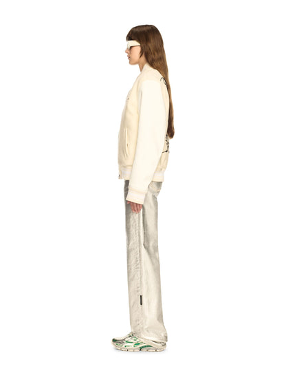 Off-White Wo Rose Valley Varsity Neutrals