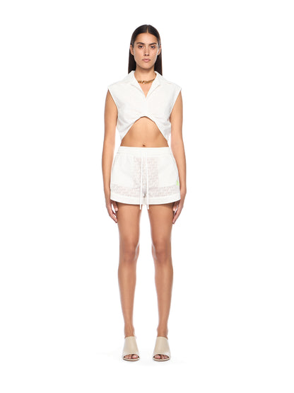 Off-White Off Stamp Sleeveless Shirt