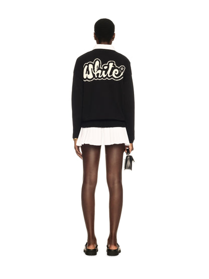Off-White Handdraw Script Crewneck Black