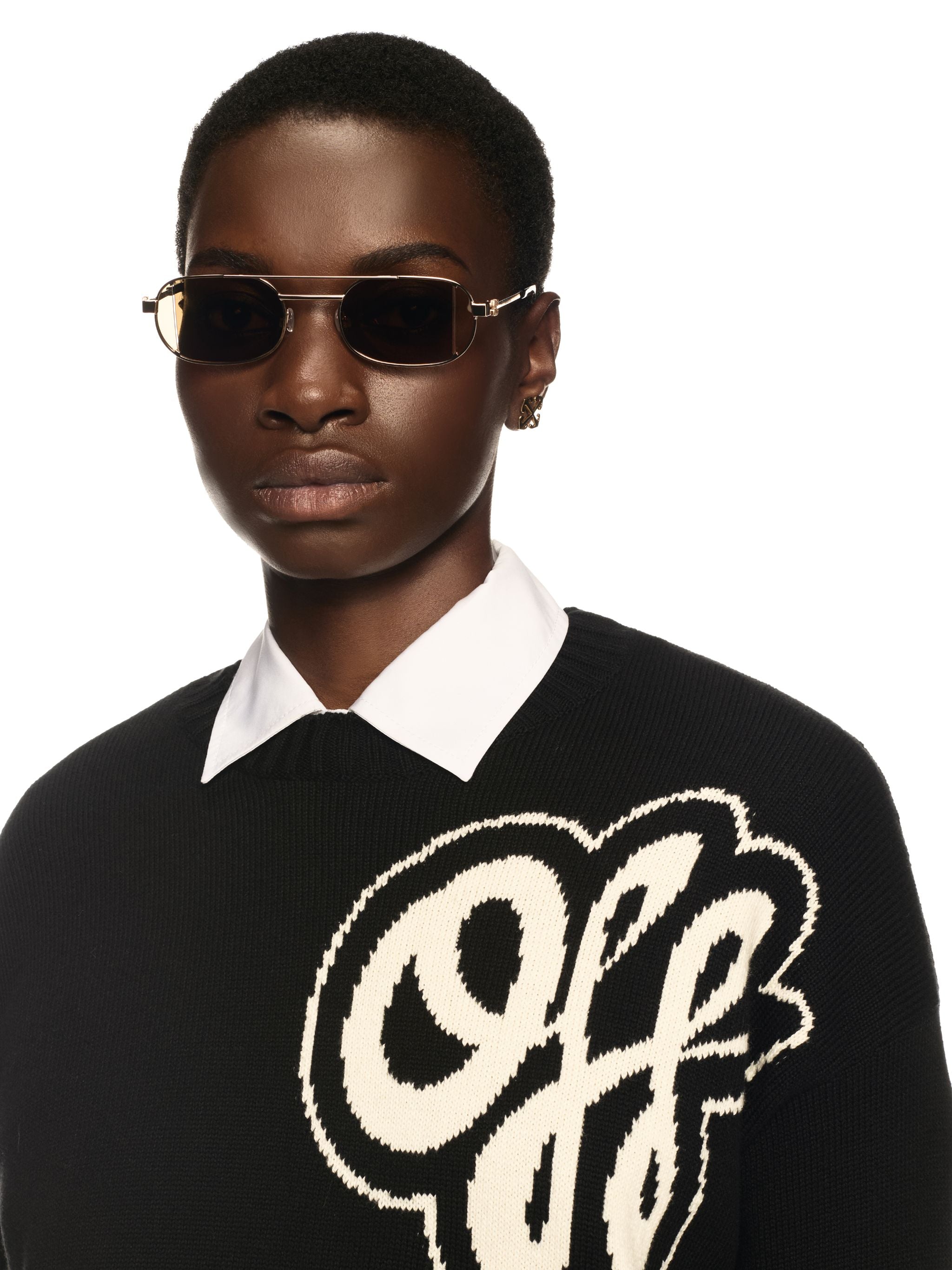 Off-White Handdraw Script Crewneck Black