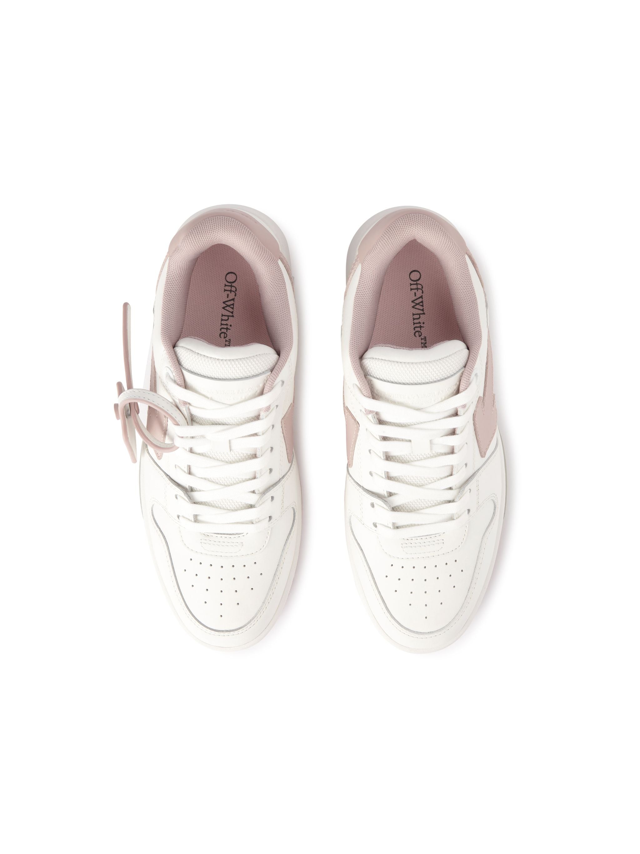 Off-White Out Of Office Calf Leather Womens White