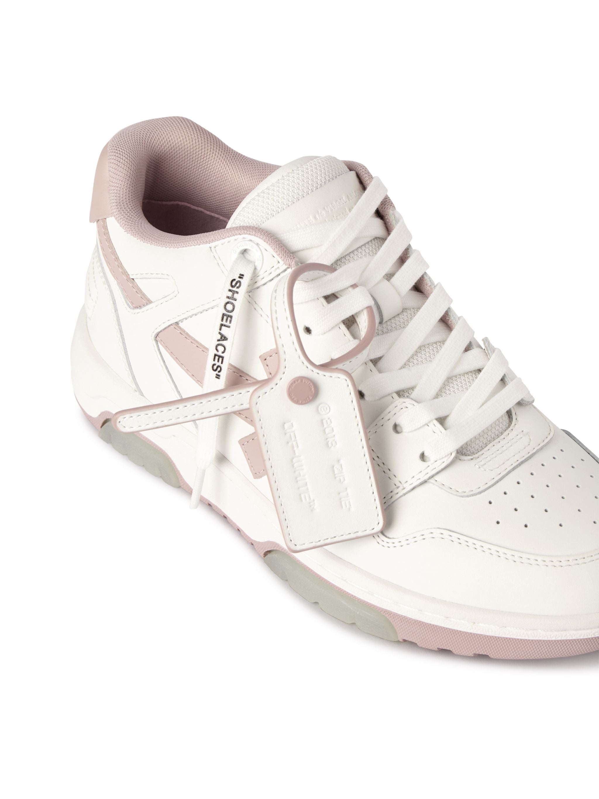 Off-White Out Of Office Calf Leather Womens White