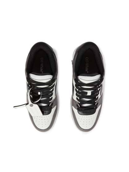 Off-White Out Of Office Calf Leather Womens Grey