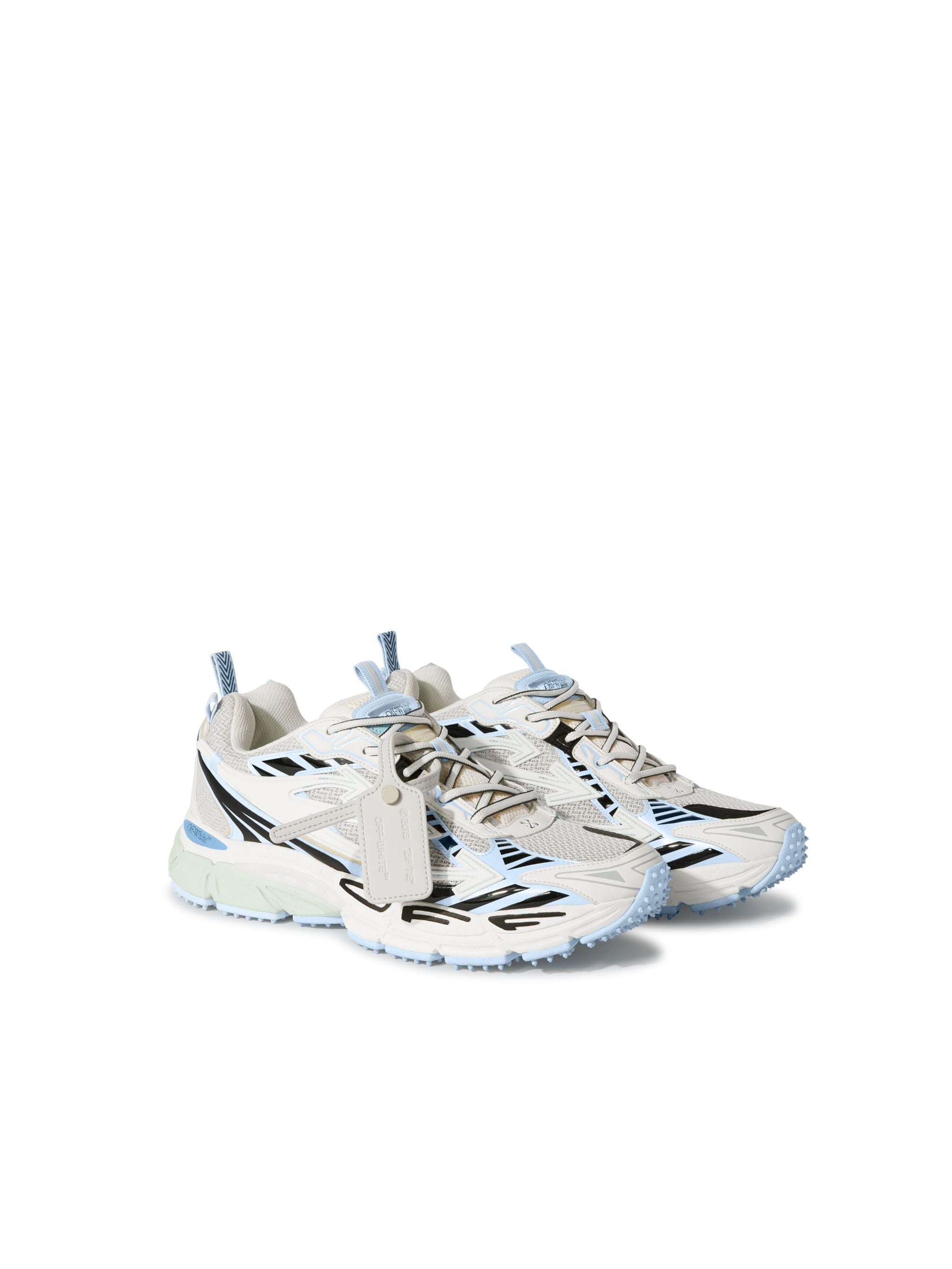 Off-White Be Right Back Sneakers Womens Light Blu