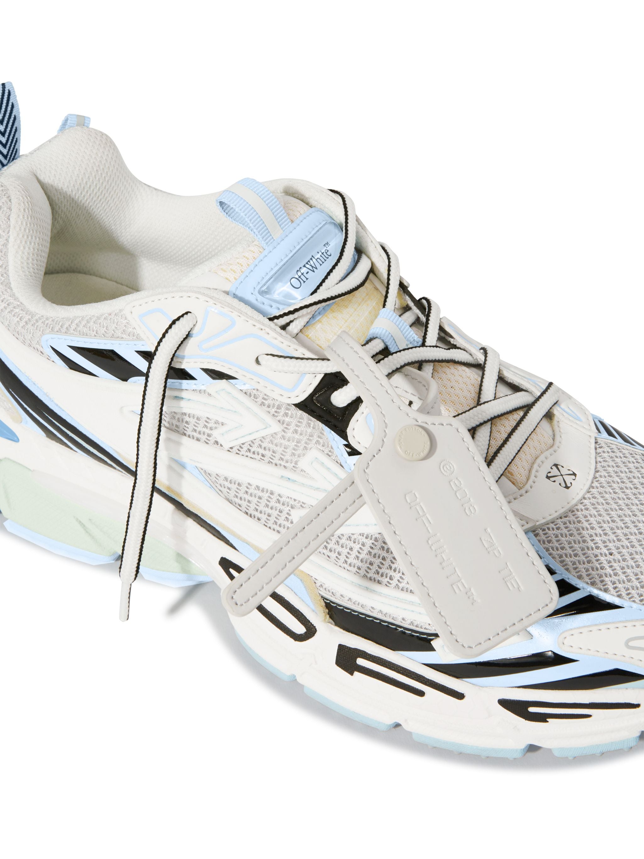 Off-White Be Right Back Sneakers Womens Light Blu