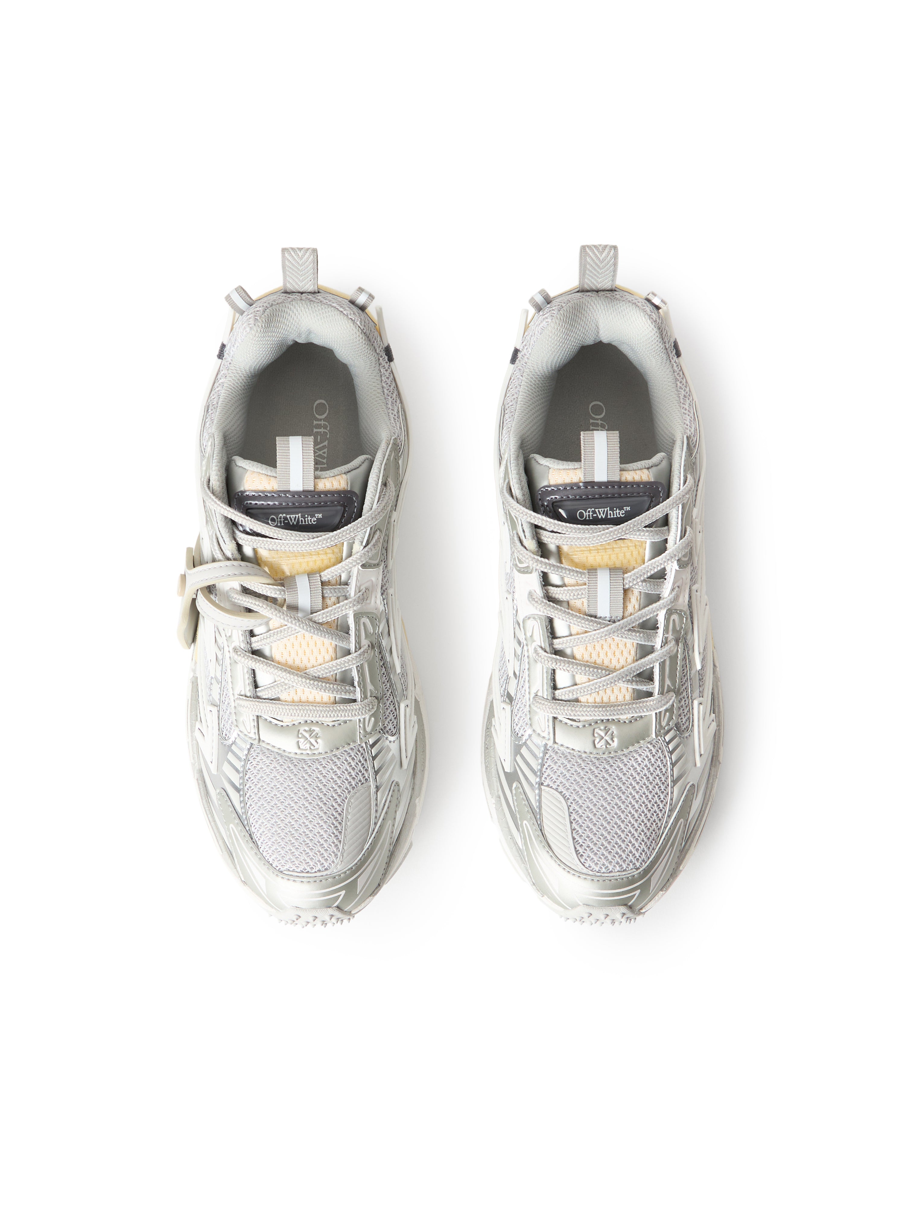 Off-White Be Right Back Sneakers Womens Grey