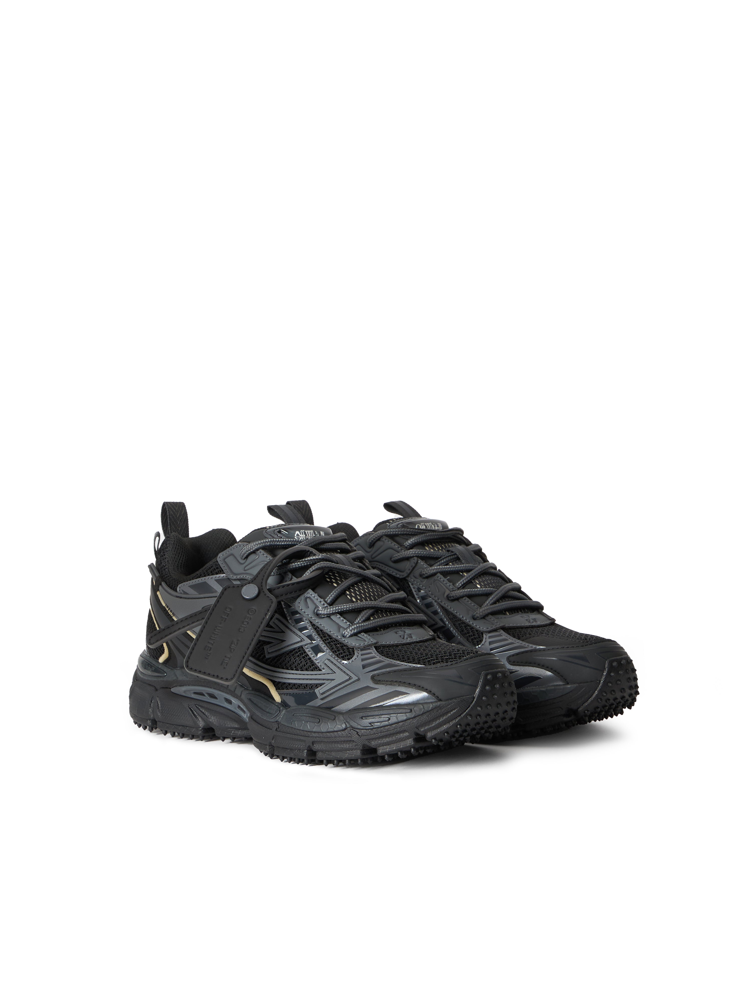 Off-White Be Right Back Sneakers Womens Black