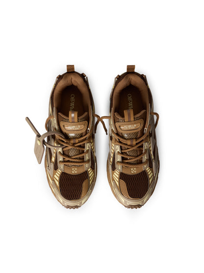 Off-White Be Right Back Sneakers Womens Brown