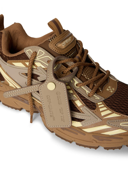 Off-White Be Right Back Sneakers Womens Brown