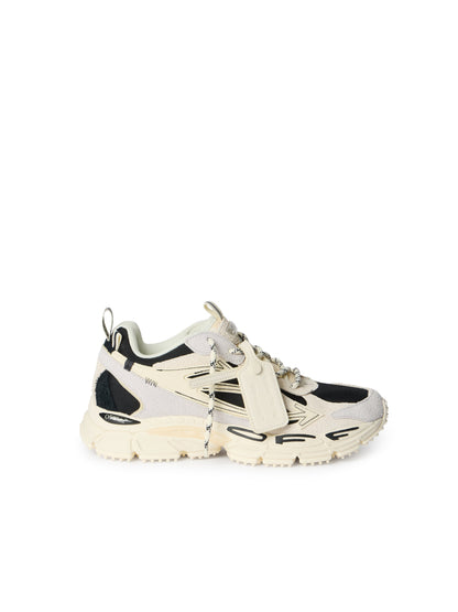 Off-White Be Right Back Suede Sneakers Womens White