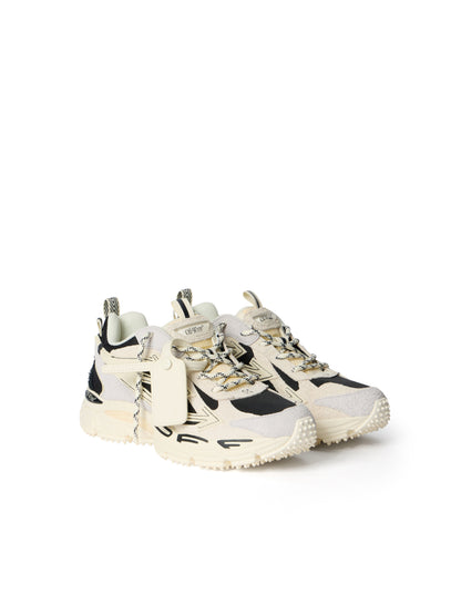 Off-White Be Right Back Suede Sneakers Womens White