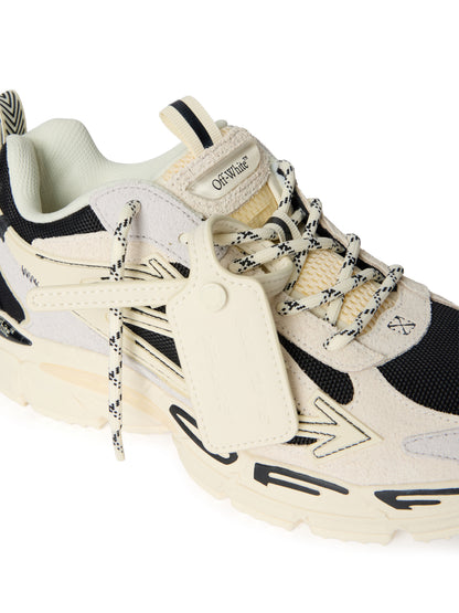 Off-White Be Right Back Suede Sneakers Womens White