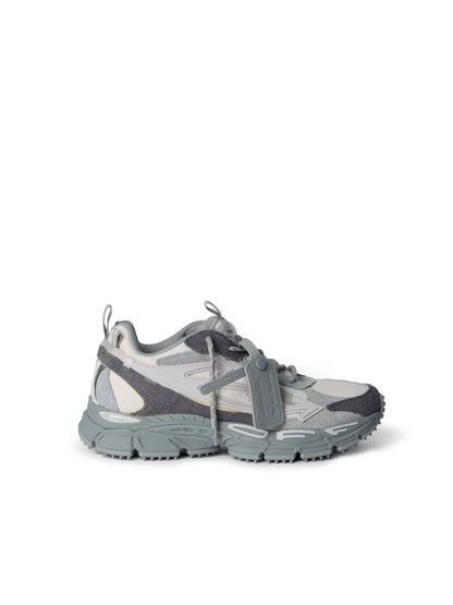 Off-White Be Right Back Suede Sneakers Womens Grey