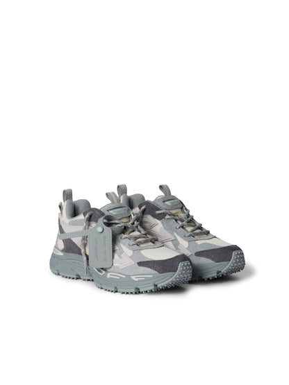 Off-White Be Right Back Suede Sneakers Womens Grey