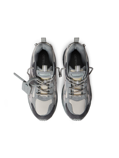 Off-White Be Right Back Suede Sneakers Womens Grey