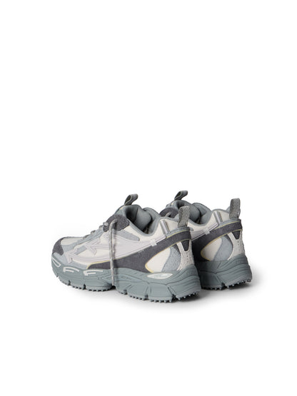 Off-White Be Right Back Suede Sneakers Womens Grey