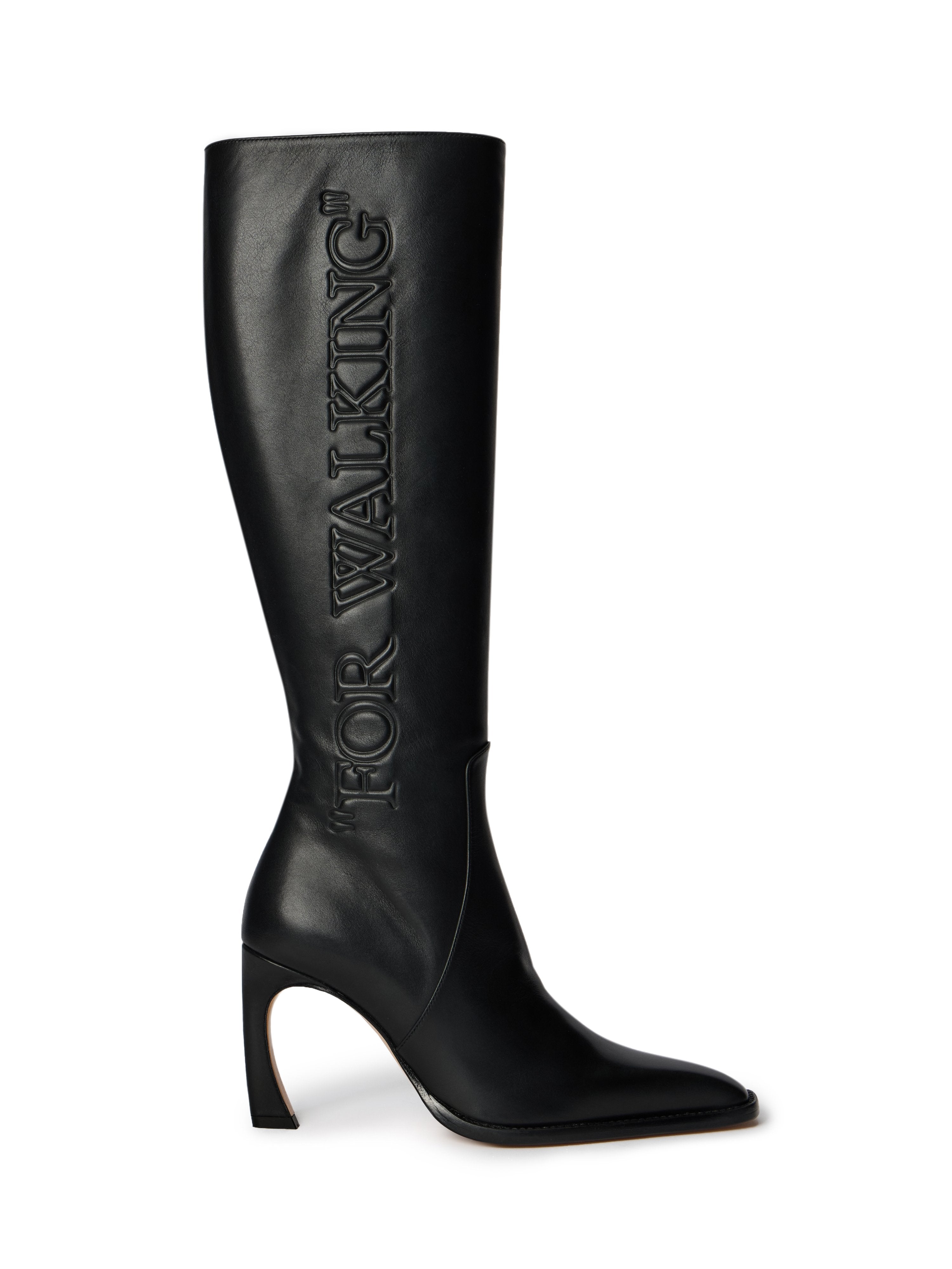 Off-White For Walking Loop Boots Womens Black
