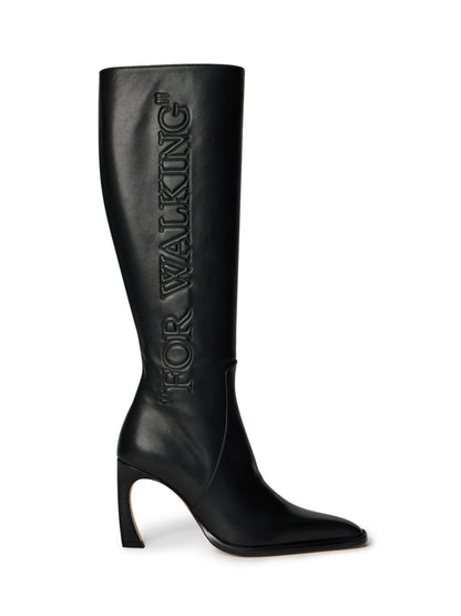 Off-White For Walking Loop Boots Womens Black